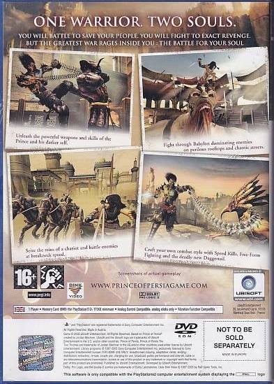 Prince of Persia The Two Thrones - PS2 (Genbrug)